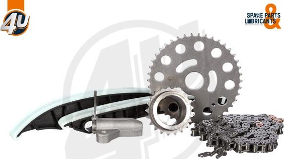 4U Autoparts 44050MR - Vaxt zəncirinin dəsti furqanavto.az