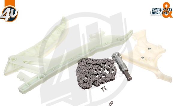 4U Autoparts 44025BW - Vaxt zəncirinin dəsti furqanavto.az