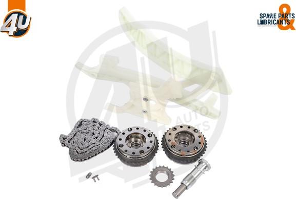 4U Autoparts 44132BW - Vaxt zəncirinin dəsti furqanavto.az