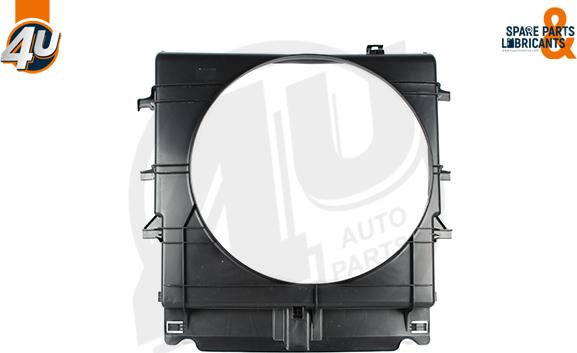 4U Autoparts 46005MR - Qapaq, radiator ventilyatoru furqanavto.az