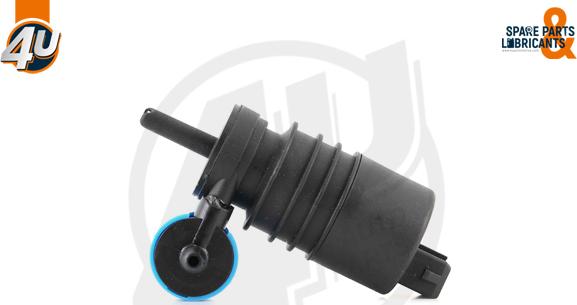 4U Autoparts 46230VV - Su nasosu, pəncərələrin təmizlənməsi furqanavto.az