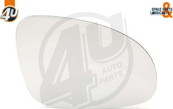 4U Autoparts 41521VV - Güzgü Şüşəsi, xarici güzgü furqanavto.az