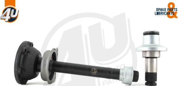 4U Autoparts 51102VV - Düymə oxu, diferensial furqanavto.az