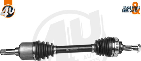 4U Autoparts 51330PU - Sürücü mili furqanavto.az