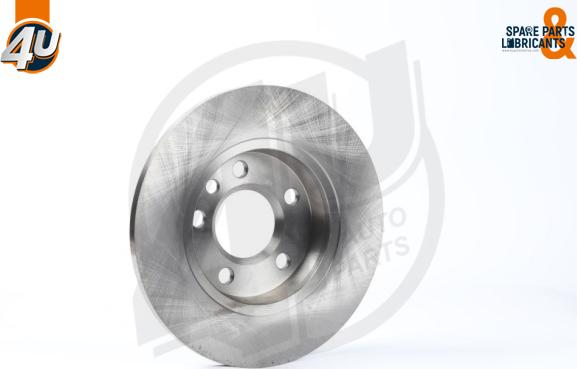 4U Autoparts 52571VV - Əyləc Diski furqanavto.az