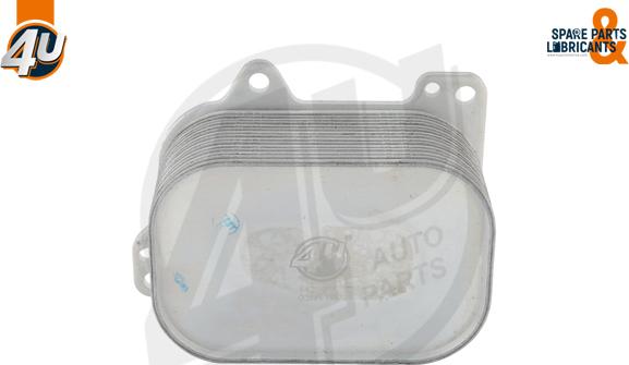 4U Autoparts 14262VV - Yağ soyuducu, mühərrik yağı www.furqanavto.az