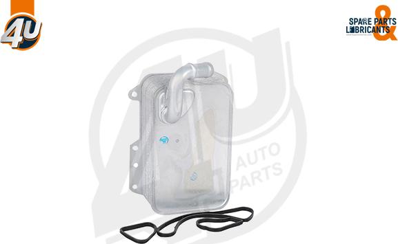 4U Autoparts 14218VV - Yağ soyuducu, mühərrik yağı www.furqanavto.az