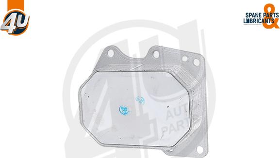 4U Autoparts 14274PU - Yağ soyuducu, mühərrik yağı furqanavto.az