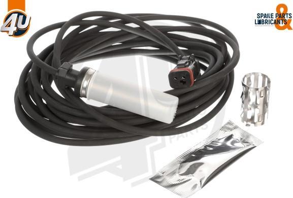 4U Autoparts 14728VO - Sensor, təkər sürəti furqanavto.az