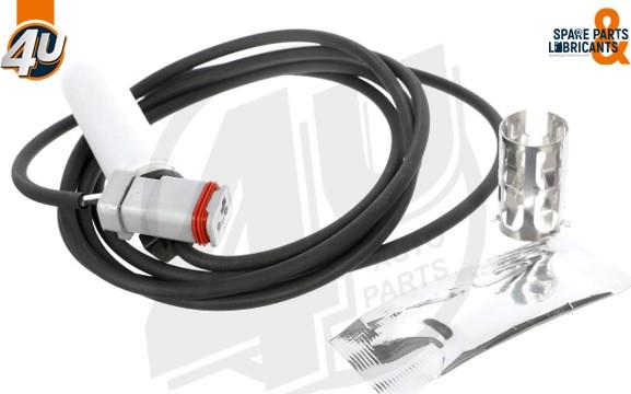 4U Autoparts 18549RN - Sensor, təkər sürəti furqanavto.az