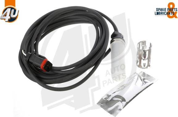 4U Autoparts 18550RN - Sensor, təkər sürəti furqanavto.az