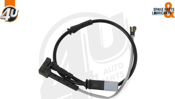 4U Autoparts 12490MI - Xəbərdarlıq Kontakt, əyləc padinin aşınması www.furqanavto.az