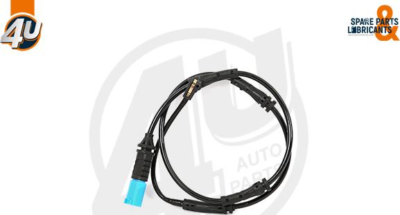 4U Autoparts 12459BW - Xəbərdarlıq Kontakt, əyləc padinin aşınması furqanavto.az