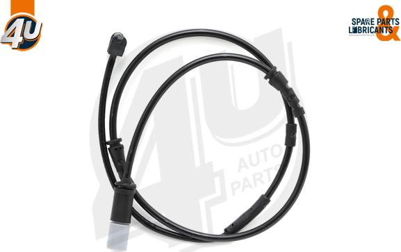 4U Autoparts 12454BW - Xəbərdarlıq Kontakt, əyləc padinin aşınması furqanavto.az