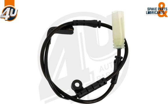 4U Autoparts 12414BW - Xəbərdarlıq Kontakt, əyləc padinin aşınması furqanavto.az