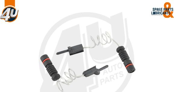 4U Autoparts 12363MR - Xəbərdarlıq Kontakt, əyləc padinin aşınması furqanavto.az