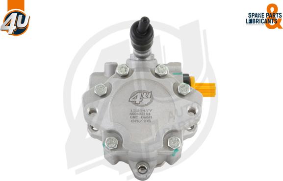 4U Autoparts 12204VV - Hidravlik nasos, sükan sistemi furqanavto.az