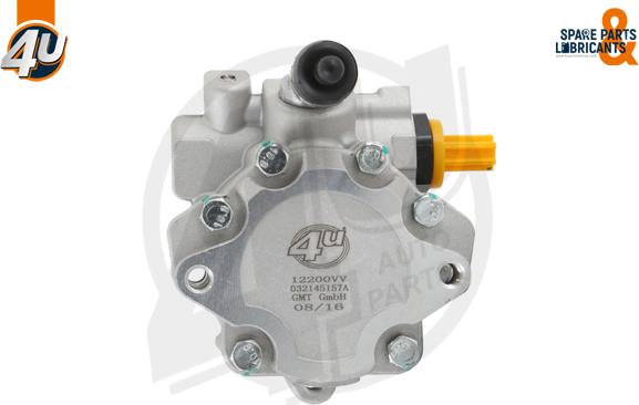 4U Autoparts 12200VV - Hidravlik nasos, sükan sistemi furqanavto.az