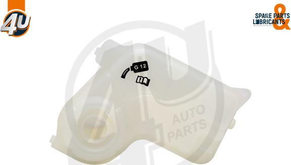 4U Autoparts 12767VV - Genişləndirici çən, soyuducu www.furqanavto.az