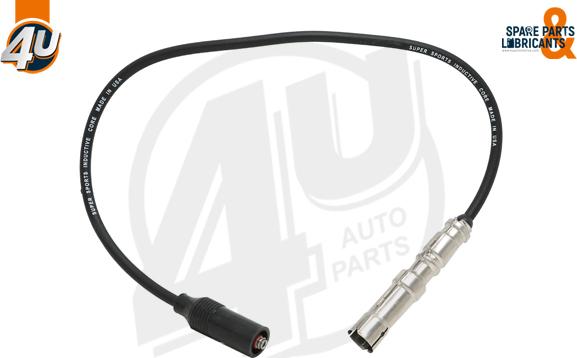 4U Autoparts 36002VV - Alovlanma kabeli dəsti furqanavto.az