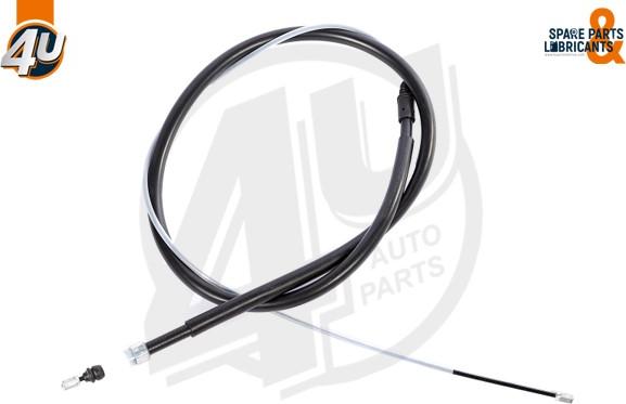 4U Autoparts 38330PU - Kabel, dayanacaq əyləci furqanavto.az