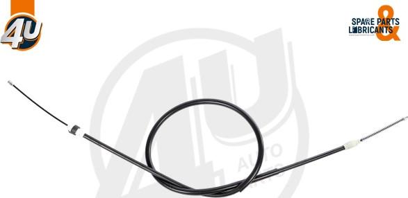 4U Autoparts 38320PU - Kabel, dayanacaq əyləci furqanavto.az