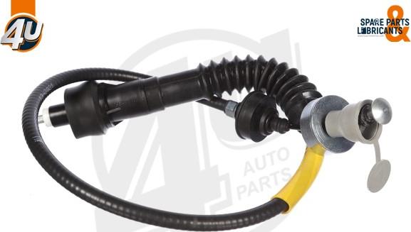 4U Autoparts 38282PU - Debriyaj kabeli furqanavto.az