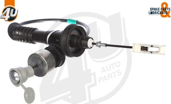 4U Autoparts 38274PU - Debriyaj kabeli furqanavto.az