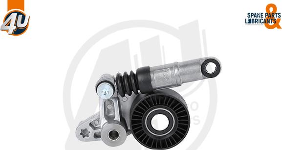 4U Autoparts 32421VV - Kəmər Dartıcı, v-yivli kəmər www.furqanavto.az