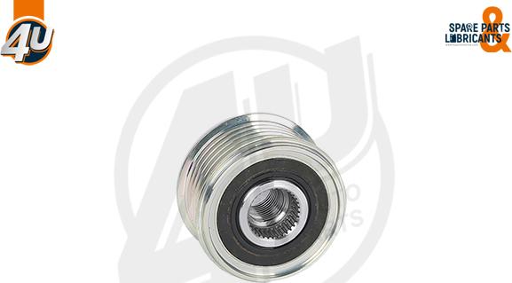 4U Autoparts 32140MR - Kasnak, alternator, sərbəst dönərli mufta furqanavto.az