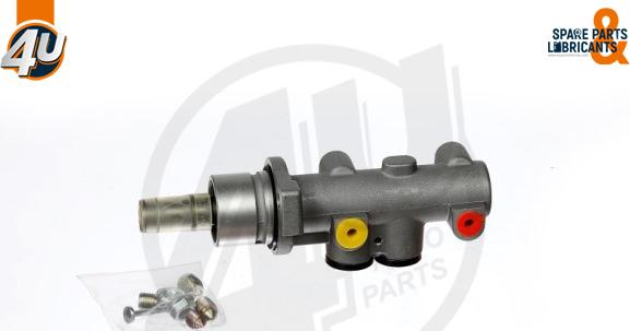 4U Autoparts 37301PU - Əyləc Baş Silindr furqanavto.az