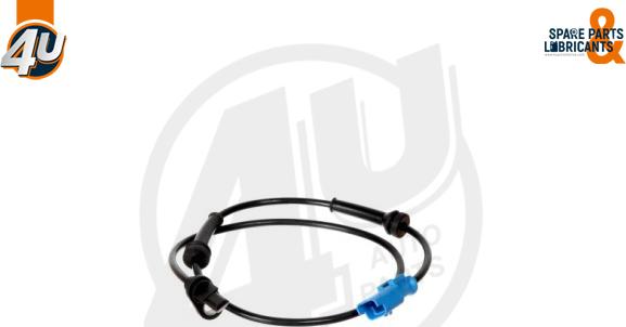 4U Autoparts 20464PU - Sensor, təkər sürəti furqanavto.az