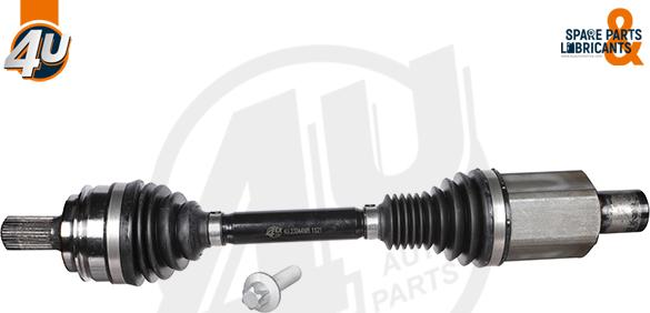 4U Autoparts 23044MR - Sürücü mili furqanavto.az