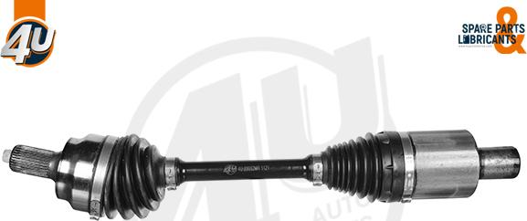 4U Autoparts 23032MR - Sürücü mili furqanavto.az