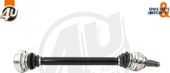 4U Autoparts 23161BW - Sürücü mili furqanavto.az