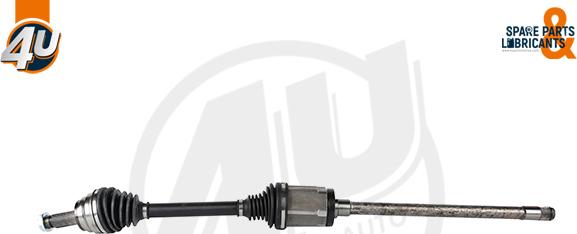 4U Autoparts 23116BW - Sürücü mili furqanavto.az