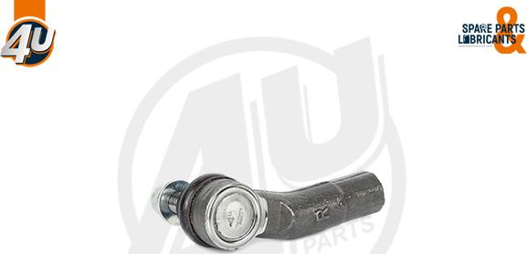 4U Autoparts A54767 - Bağlama çubuğunun sonu furqanavto.az