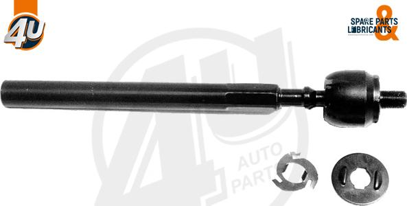 4U Autoparts E61643 - Daxili Bağlama Çubuğu, Ox Birləşməsi furqanavto.az