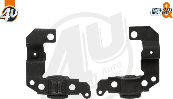 4U Autoparts P66611 - Nəzarət Kolu / Arxa Qol furqanavto.az