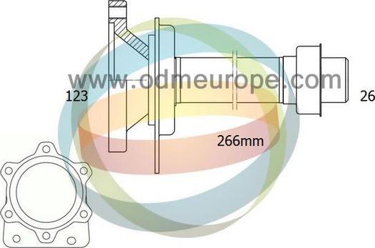 4X4 ESTANFI EST-16-210040 - Düymə oxu, diferensial furqanavto.az