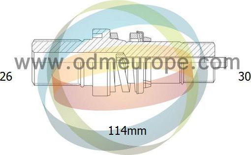 4X4 ESTANFI EST-16-210050 - Düymə oxu, diferensial furqanavto.az