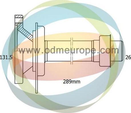 4X4 ESTANFI EST-16-210080 - Düymə oxu, diferensial furqanavto.az