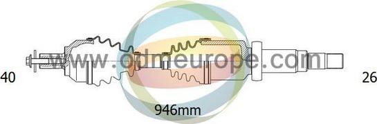 4X4 ESTANFI EST-18-012630 - Sürücü mili furqanavto.az