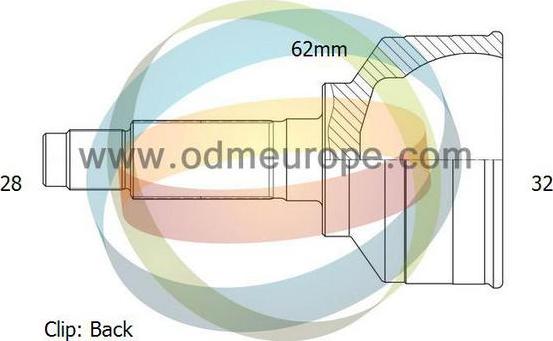 4X4 ESTANFI EST-12-050435 - Birləşmə dəsti, ötürücü val furqanavto.az