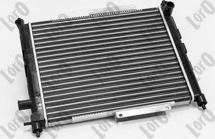 ABAKUS 043-017-0001 - Radiator, mühərrikin soyudulması furqanavto.az