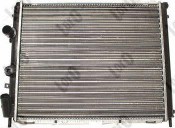 ABAKUS 042-017-0004 - Radiator, mühərrikin soyudulması furqanavto.az