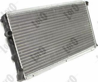 ABAKUS 042-017-0024 - Radiator, mühərrikin soyudulması furqanavto.az