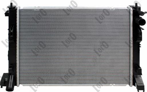 ABAKUS 042-017-0076 - Radiator, mühərrikin soyudulması furqanavto.az