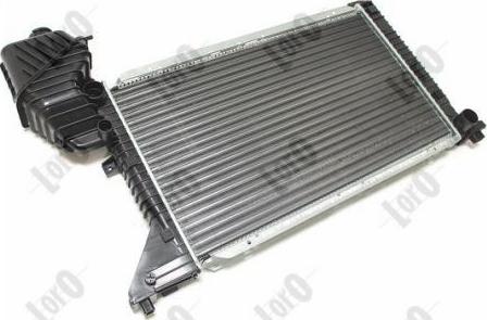 ABAKUS 054-017-0007 - Radiator, mühərrikin soyudulması furqanavto.az