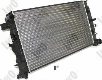 ABAKUS 054-017-0035 - Radiator, mühərrikin soyudulması furqanavto.az